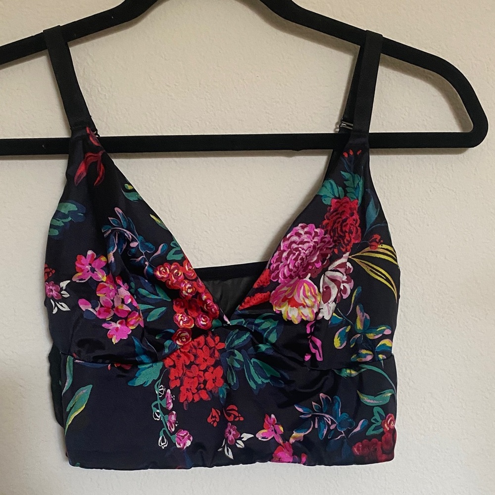 Auden Black Floral Camisole